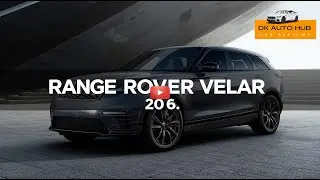 Range Rover Velar 2026 | Luxury SUV Design, Interior, Tech & Performance | DK AUTO HUB