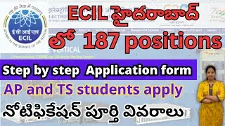 ECIL Recruitment 2024 |ECIL Technician & ECIL GET Graduate Engineer Trainee Application Form|ECIL