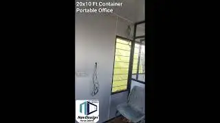 #portablecontainer #containeroffice #container @navdesignportacabins -Prakash Tagde