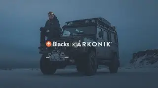 Blacks X Arkonik: An arctic adventure | Filmed in Iceland with our V8 Land Rover Defender