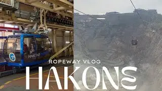 Amazing Hakone Ropeway Cable Car Japan 🇯🇵 | Full Scenic Ride