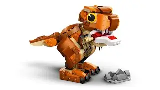 No&eacute; The Brick baut LEGO JURASSICWORLD LITTLE EATIE T.REX Set 76967 #lego #jurassicworld #trex #set 