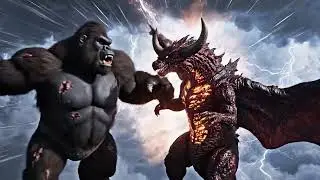 KING KONG Saves the Floating City | Epic Monster Battle Cinematic
