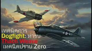 เทคนิคการ Dogfight ท่ารบ Thach Weave เทคนิคปราบ Zero