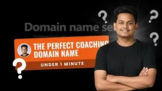 How to Find the Perfect Domain Name for Your Coaching Website in 2025