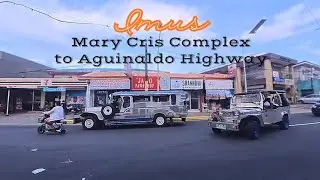 StreetView with TADE: Tricycle Ride from Mary Cris Complex to Aguinaldo Highway
