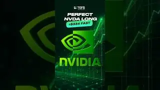How I executed this perfect NVDA entry #trading #shorts #proptrading