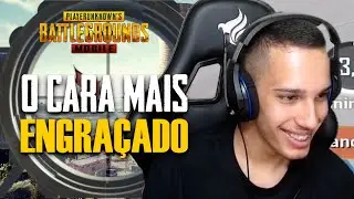 O PLAYER MAIS ENGRAÇADO QUE JÁ ENCONTREI - PUBG MOBILE