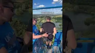 Bungee jump&hellip;? NAH, CANNONBALL! #shorts #cannonball #bungee #ukbungee