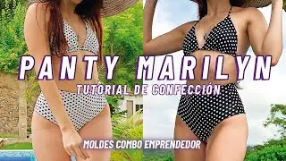 Confección de bikini reversible talle alto | Moldes Combo emprendedor ✨