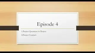 PMA Episode 4 How to create Project Quotation to Project Contract in Dynamics 365 for finance