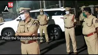 Midnight Hyderabad CP Anjani Kumar Visited Oldcity Afzalgunj to Inspect Lockdown