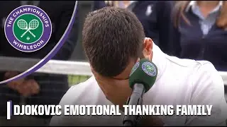 Новак Джокович расстроен поражением на Уимблдоне 😔 | Уимблдон на ESPN