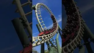 loop Perfection! Python at Efteling! #themepark #rollercoaster #netherlands