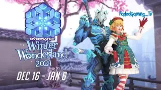 OVERWATCH Winter Event Live Stream!! Hope everyone had a good Christmas!!