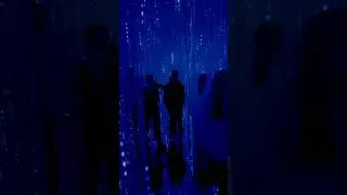 Is this what the space looks like 🫣 #space #stars #teamlab #japan #shorts #twotimetravels #travel