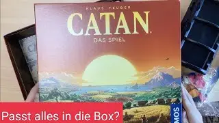 30 Jahre Catan - Passt alles in die Box? (KOSMOS 2025) - Gutes Material?