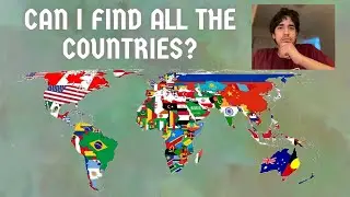 Can I locate all 197 Countries on a Map?