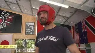 David Light sparring Andrei Mikhailovich & Jerome Pampellone & Mea Motu sparring Erin Walsh
