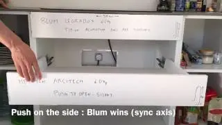 Blum Legrabox Tip-on Blumotion VS Hettich Arcitech Push To Open Silent