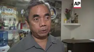 Philippines disaster officials monitor typhoon