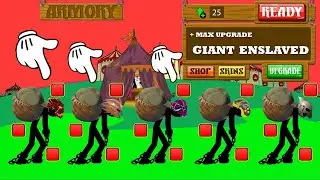 New Update + Upgrade All Giant Enslaved Final Boss Max Level x999999999 Power - MOD STICK WAR LEGACY