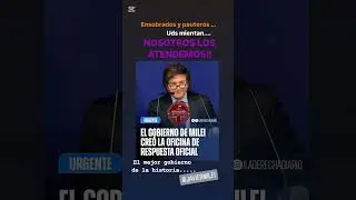 OFICINA DE RESPUESTA OFICIAL #antikirchnerismo #mileipresidente