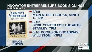 Author and Emeritus of UND makes appearances for book signings