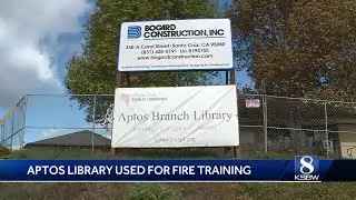 Central Fire to use old Aptos library for firefighting training exercise