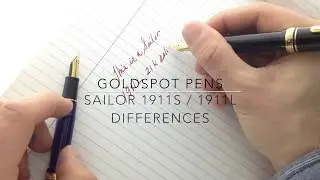 The Differences Between a Sailor 1911S and 1911L