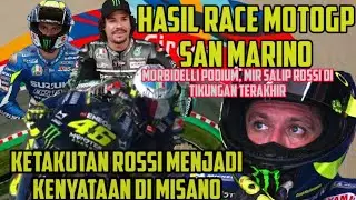 MOTOGP 2020‼️ HASIL RACE MOTOGP MISANO‼️ KETAKUTAN ROSSI JADI KENYATAAN DI MISANO