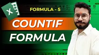 COUNTIF Formula in Excel | Learn How to Use COUNTIF Like a Pro! 🔥