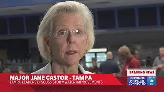 Mayor Jane Castor says despite major improvements, some storms will always overwhelm the system
