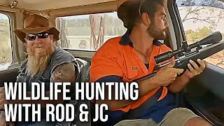 Outback Opal Hunters Rod & JC Go Animal Hunting In The Desert