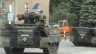 Panzerverladung in Marienberg (Sachs)