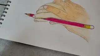 Easy Pencil Sketch Idea | How to Draw a Realistic Hand Step by Step | @Krish Art #short #drawing 