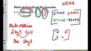 MaMatrix Mult and Inverses (book 6.2) WS10  12.6.18