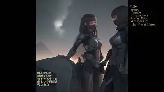 Fully armed female grenadiers / Stormy Day / Whispers of the Front Lines