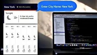 HOW I AUTOMATED A WEATHER FORECAST WEBSITE | Python SPEED CODE