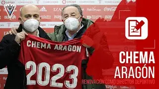 📝 Chema Arag&oacute;n: &ldquo;Estoy ilusionado por los pr&oacute;ximos dos a&ntilde;os aqu&iacute;&rdquo;
