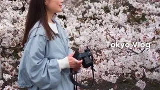 念願の単焦点レンズゲットしました｜SONY SEL35F18、新宿御苑でお花見、ブルース・ウェーバー展、Vlog
