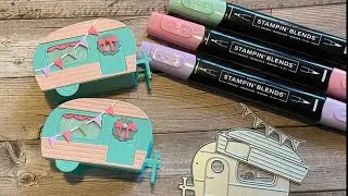Stampin up trees for sale tree lot dies caravan treat box