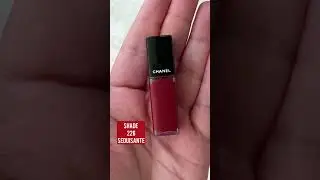 Chanel Rouge Allure Liquid Velvet | Shade 226 Seduisante | #chanel #lipstick #fallmakeup #beauty