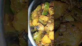 Instant healthy Shimla mirch sabji 🤤#simlamirch #food #viral #shortvideos #recipe#shorts