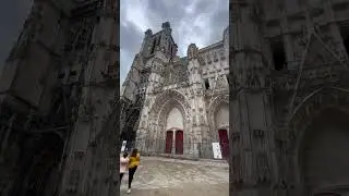 2023 Europe Tour: Troyes France Saint Peter and Paul Cathedral Cat's Alley