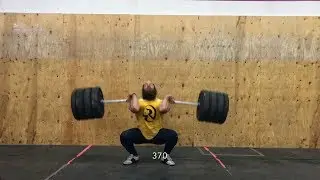 Jared Enderton - 370lb Clean (With a pause)