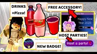 🎆NEW YEAR'S UPDATE IS HERE! FREE ACCESSORY! FIREWORKS! PIZZA+DRINKS DELIVERY! Ft. @RoyaleLuna ​