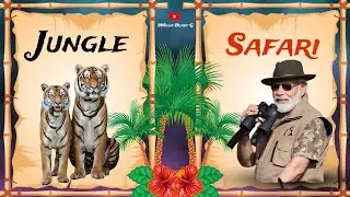 🦁 Modi Ji Jungle Safari 🔥 Wildlife Adventure 🐅 || #shorts