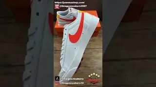Blazer Low 77 White Orange University Gold DC4769 105