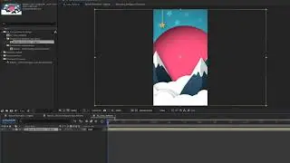 Подготовка горизонтальных композиций в After Effects для экспорта в вертикальные истории Instagram